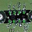 Photo of circuit board inside the MFD, taken by a guy who disassembled his MFD. This clearly shows V+/V- (video) should connect to pins 5,6. The interesting part is, what do you suppose pin-8 (CAM- F/R) is for.. Front/Rear?